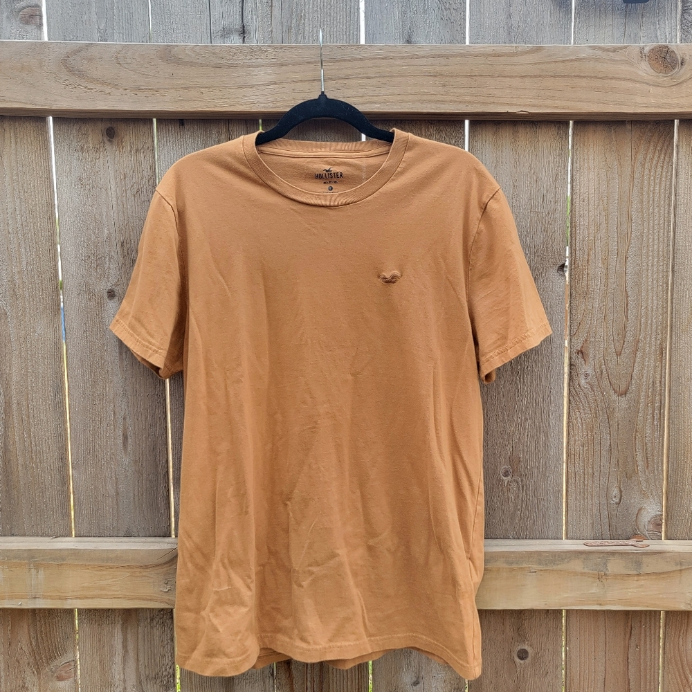 Men's Tan Rust Hollister T-Shirt